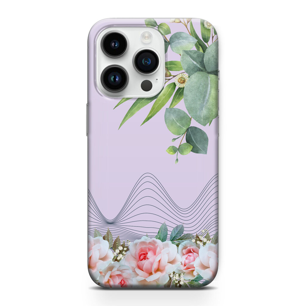 Alerio Print skirtas iPhone 11, violetinis kaina ir informacija | Telefono dėklai | pigu.lt