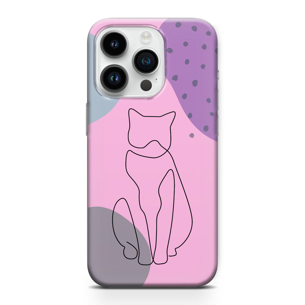Alerio Print skirtas iPhone 12 Pro Max, rožinis kaina ir informacija | Telefono dėklai | pigu.lt