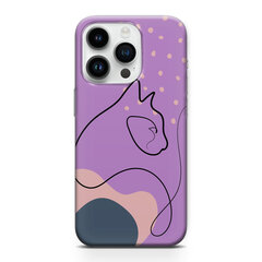 Alerio Print skirtas iPhone 11, violetinis kaina ir informacija | Telefono dėklai | pigu.lt