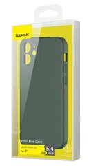 Защитный чехол Baseus Liquid iPhone 12 mini, темно-зеленый цена и информация | Чехлы для телефонов | pigu.lt