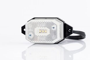 Белый габаритный фонарь прицепа LED FT-001 BIII Fristom цена и информация | Прицепы и их запчасти | pigu.lt