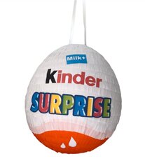 Пиньята Kinder SURPRISE, окружность 122 см. (6946) цена и информация | Праздничные декорации | pigu.lt