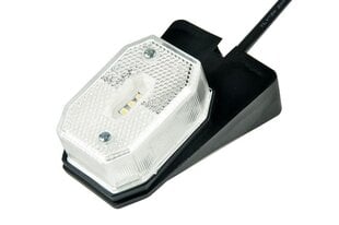 Белый габаритный фонарь прицепа LED FT-001 BI Fristom цена и информация | Прицепы и их запчасти | pigu.lt