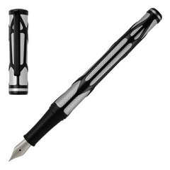 Перьевая ручка Hugo Boss Craft Chrome, черная цена и информация | Бизнес подарки | pigu.lt