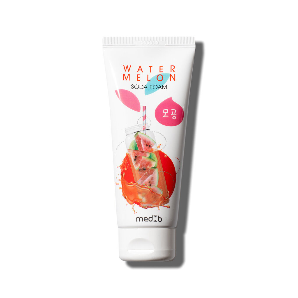 Veido prausiklis MedB Watermelon Soda Foam, 100ml kaina ir informacija | Veido prausikliai, valikliai | pigu.lt