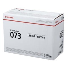 "canon original toner 073 bk, black, 27000p, 5724c001, canon i-sensys lbp361dw, lbp362dw, o цена и информация | Картриджи для струйных принтеров | pigu.lt