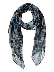 Zabaione женский шарф ZERA SALL*01, тёмно-синий /белый 4067218399735 цена и информация | Женские шарфы, платки | pigu.lt