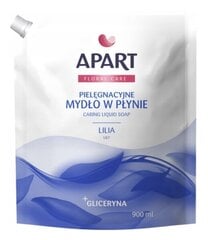 Skysto kreminio muilo papildymas Apart Lilia, 900 ml kaina ir informacija | Muilai | pigu.lt