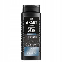 Dušo želė Apart Natural Men Total Care Protect, 500 ml kaina ir informacija | Dušo želė, aliejai | pigu.lt