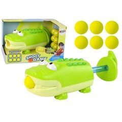 Винтовка с пенопластовыми пулями Lean Toys Крокодил цена и информация | Игрушки для мальчиков | pigu.lt