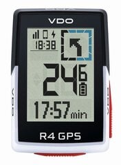 VDO VDO R4 GPS-навигатор с верхним креплением цена и информация | Велокомпьютеры, навигация | pigu.lt