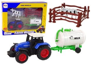 Traktoriaus su priedais LeanToys kaina ir informacija | Žaislai berniukams | pigu.lt