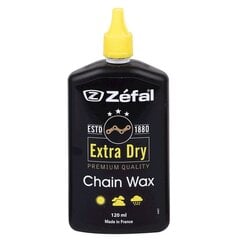 Tepalas dviračiams ZEFAL Extra Dry Wax, 120 ml kaina ir informacija | Įrankiai, priežiūros priemonės dviračiams | pigu.lt