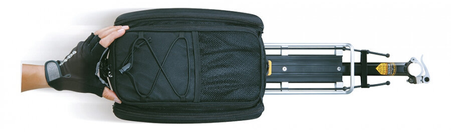 Dviračio bagažinės krepšys Topeak MTX Trunk Bag DX, 12.3 l, juodas kaina ir informacija | Krepšiai, telefonų laikikliai | pigu.lt