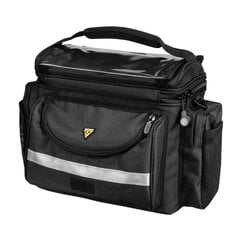 Dviračio vairo krepšys Topeak Tour Guide Handle Bar Bag DX, 8.1 l, juodas kaina ir informacija | Krepšiai, telefonų laikikliai | pigu.lt