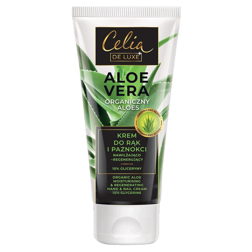 Drėkinamasis rankų kremas Celia De Luxe Aloe Vera, 80 ml цена и информация | Kūno kremai, losjonai | pigu.lt