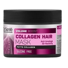 Apimties suteikianti kaukė plaukams su fitokolagenu Dr.Sante Volume Boost Collagen Hair Mask, 300 ml цена и информация | Средства для укрепления волос | pigu.lt