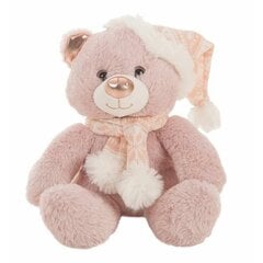 Плюшевый медвежонок Розовый Рождество 22 cm цена и информация | Мягкие игрушки | pigu.lt