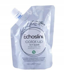 Dažanti plaukų kaukė Echosline Color.up Colouring Conditioning Mask Icy Glam, 150ml kaina ir informacija | Priemonės plaukų stiprinimui | pigu.lt