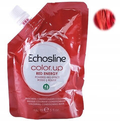 Dažanti plaukų kaukė Echosline Color.up Colouring Conditioning Mask Red Energy, 150ml kaina ir informacija | Priemonės plaukų stiprinimui | pigu.lt