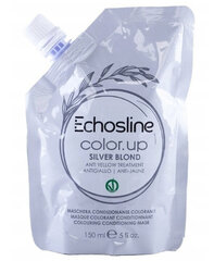Dažanti plaukų kaukė Echosline Color.up Colouring Conditioning Mask Silver Blond, 150ml kaina ir informacija | Priemonės plaukų stiprinimui | pigu.lt
