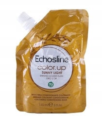 Dažanti plaukų kaukė Echosline Color.up Colouring Conditioning Mask Sunny Light, 150ml kaina ir informacija | Priemonės plaukų stiprinimui | pigu.lt