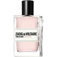 Парфюмерная вода Zadig & Voltaire This Is Her EDP для женщин, 50 мл цена и информация | Женские духи | pigu.lt