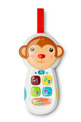 Развивающая игрушка телефон-обезьянка Toyz цена и информация | Игрушки для малышей | pigu.lt