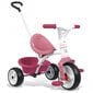 Triratis dviratukas su rankena Smoby Be Move, rožinis kaina ir informacija | Triratukai | pigu.lt