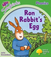 Oxford Reading Tree: Level 2: More Songbirds Phonics: Ron Rabbit's Egg, Level 2 цена и информация | Книги для подростков  | pigu.lt