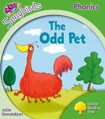 Oxford Reading Tree Songbirds Phonics: Level 2: The Odd Pet, Level 2 цена и информация | Книги для подростков  | pigu.lt