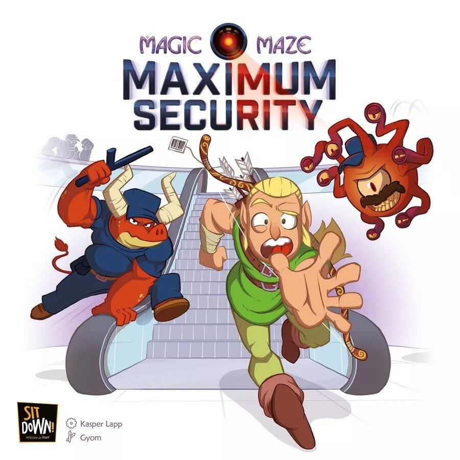 Stalo žaidimas Magic Maze: Maximum Security, ENG kaina ir informacija | Stalo žaidimai, galvosūkiai | pigu.lt