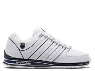 Sportiniai batai vyrams K-Swiss 01235139M, balti kaina ir informacija | Kedai vyrams | pigu.lt