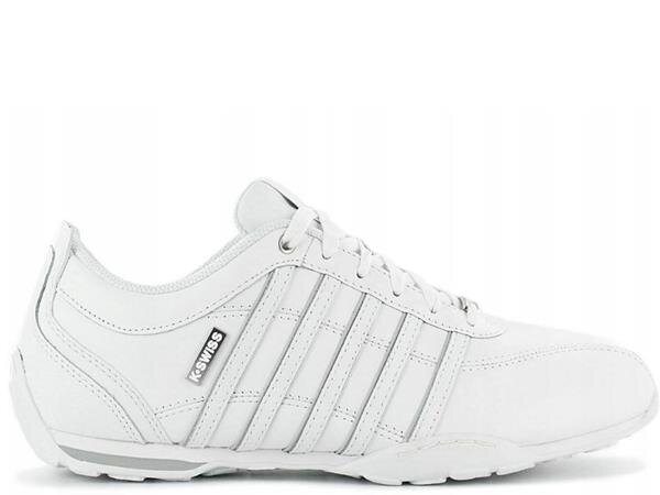 Sportiniai batai vyrams K-Swiss 02453980M, balti kaina ir informacija | Kedai vyrams | pigu.lt