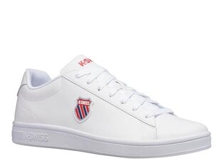 Court shield k-swiss for men's white 06599-113-m 06599-113-M цена и информация | Кроссовки для мужчин | pigu.lt