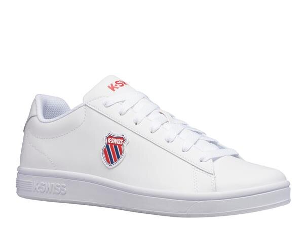 Sportiniai batai vyrams K-Swiss 06599113M, balti kaina ir informacija | Kedai vyrams | pigu.lt