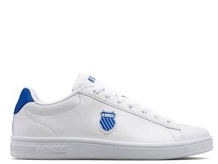 Court shield k-swiss for men's white 06599-117-m 06599-117-M цена и информация | Кроссовки для мужчин | pigu.lt