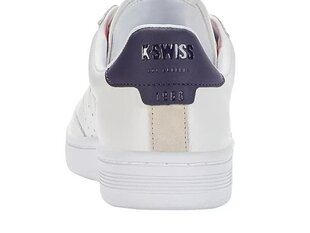 Sportiniai batai vyrams K-Swiss 07263918M, balti kaina ir informacija | Kedai vyrams | pigu.lt