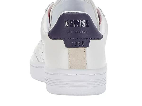 Sportiniai batai vyrams K-Swiss 07263918M, balti цена и информация | Kedai vyrams | pigu.lt