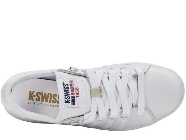 Sportiniai batai vyrams K-Swiss 07943966M, balti kaina ir informacija | Kedai vyrams | pigu.lt