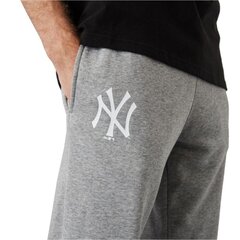 Sportinės kelnės vyrams New Era Mlb Team New York Yankees Logo Jogger Pants M 60284758, pilkos kaina ir informacija | Sportinė apranga vyrams | pigu.lt