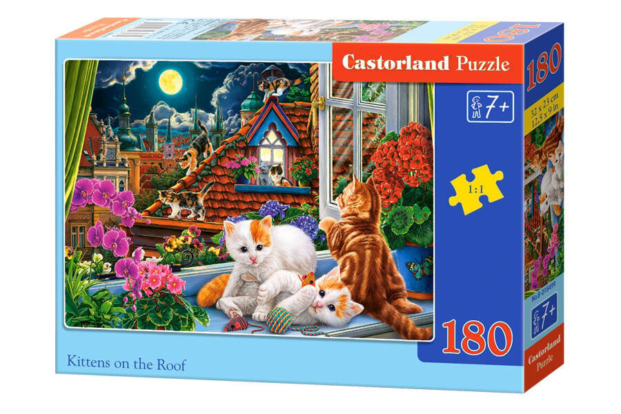 Dėlionė su kate Castroland, 180 d. kaina ir informacija | Dėlionės (puzzle) | pigu.lt