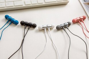 GJBY headphones - BLUETOOTH CA-112 Blue цена и информация | Наушники | pigu.lt
