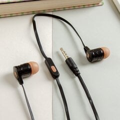 Earphones CASNI - CS-180 with microphone Yellow цена и информация | Теплая повязка на уши, черная | pigu.lt