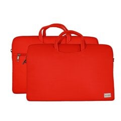 Wonder Briefcase Laptop 13-14 inches red POK042621 цена и информация | Рюкзаки, сумки, чехлы для компьютеров | pigu.lt