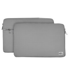 Wonder Sleeve Laptop 15-16 inches grey POK042649 цена и информация | Рюкзаки, сумки, чехлы для компьютеров | pigu.lt