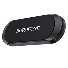 Borofone Universal holder BH28 Refined magnetic, stick-on base black цена и информация | Держатели для телефонов | pigu.lt