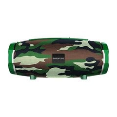 Borofone Portable Bluetooth Speaker BR3 Rich Sound green camouflage цена и информация | Аудиоколонки | pigu.lt