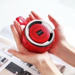 Borofone Portable Bluetooth Speaker BR2 Aurora red цена и информация | Аудиоколонки | pigu.lt