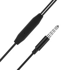 Borofone Earphones BM25 Sound Edge with microphone black цена и информация | Наушники | pigu.lt